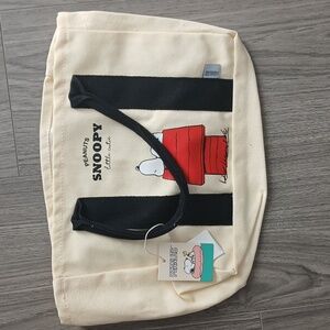 💓Peanuts Snoopy Tote Bag
